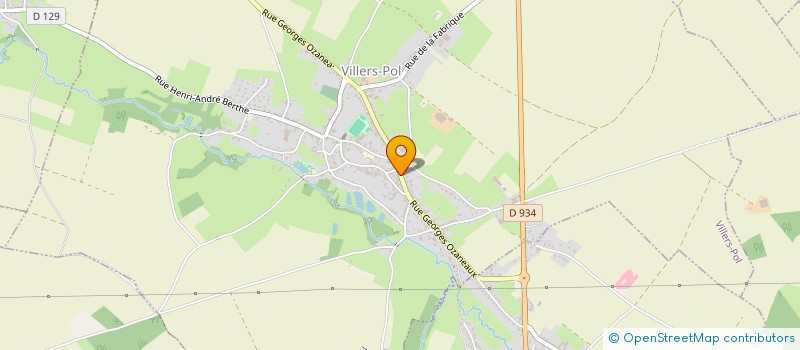 localisation de l'entreprise MADAME AURORE LOTTIAUX  VILLERS-POL