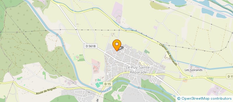 localisation de l'entreprise MADAME AURORE MACAIRE à LE PUY-SAINTE-REPARADE