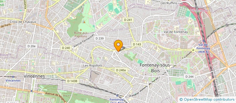localisation de l'entreprise MADAME AURORE MACCIONE-BOSQUER à FONTENAY-SOUS-BOIS
