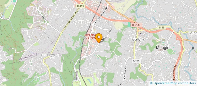 localisation de l'entreprise MADAME AURORE MACHEBOEUF à MOUGINS