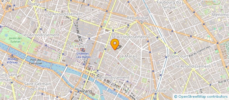 localisation de l'entreprise MADAME AURORE MAHIEU à PARIS