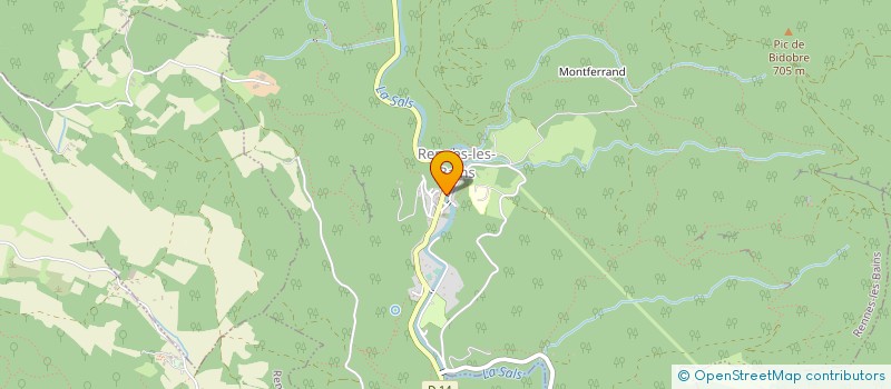 localisation de l'entreprise MADAME AURORE MAIRE  PEYROLLES