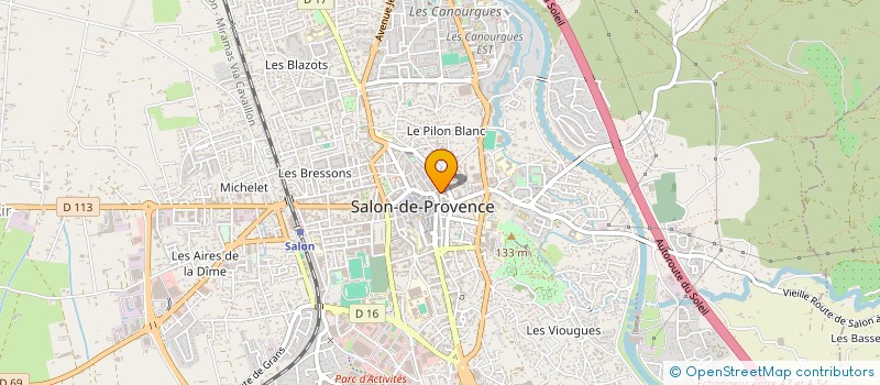 localisation de l'entreprise MADAME AURORE MALLET  SALON-DE-PROVENCE