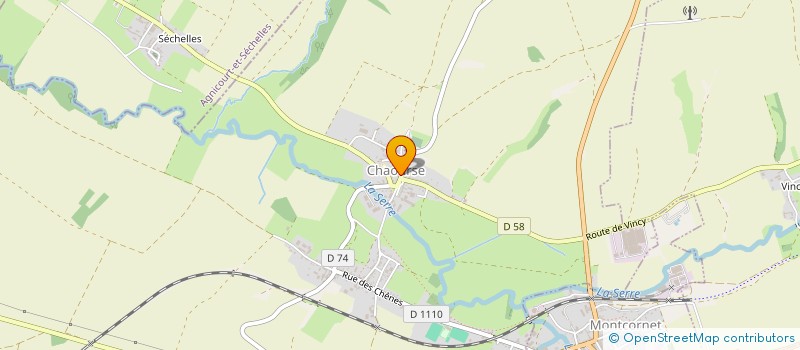 localisation de l'entreprise MADAME AURORE MAQUIN  VINCY-REUIL-ET-MAGNY