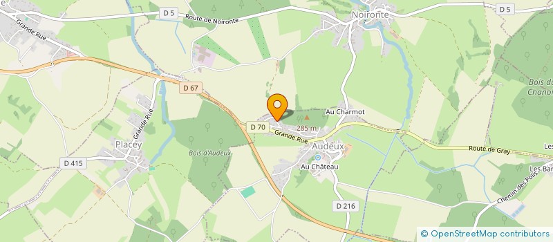 localisation de l'entreprise MADAME AURORE MARCZYK  AUDEUX