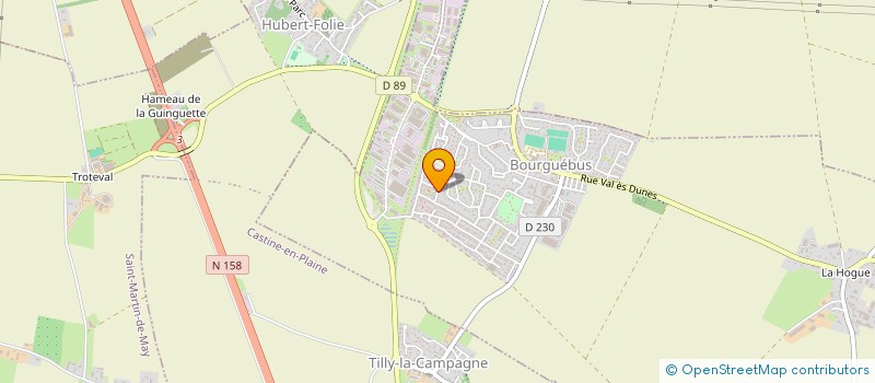 localisation de l'entreprise MADAME AURORE MARION  BOURGUEBUS