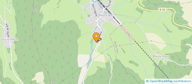 localisation de l'entreprise MADAME AURORE MARONNAT  BLAISY-BAS