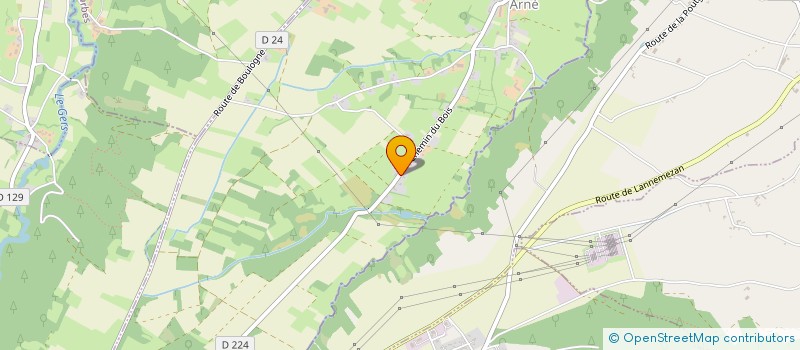 localisation de l'entreprise MADAME AURORE MARTINEZ  ARNE