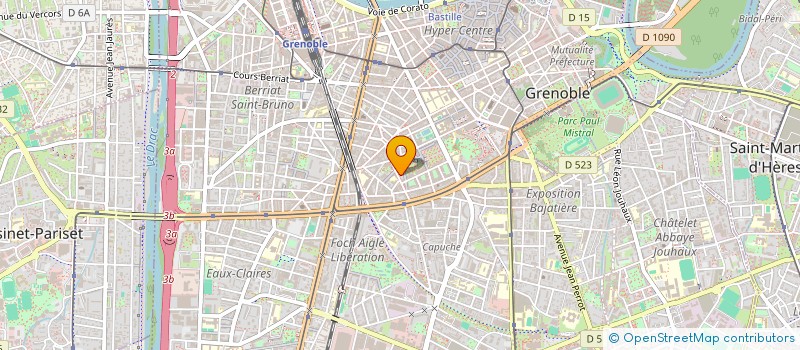 localisation de l'entreprise MADAME AURORE MATHIEN à GRENOBLE