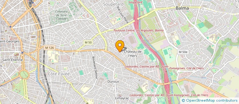 localisation de l'entreprise MADAME AURORE MATHIEU à TOULOUSE