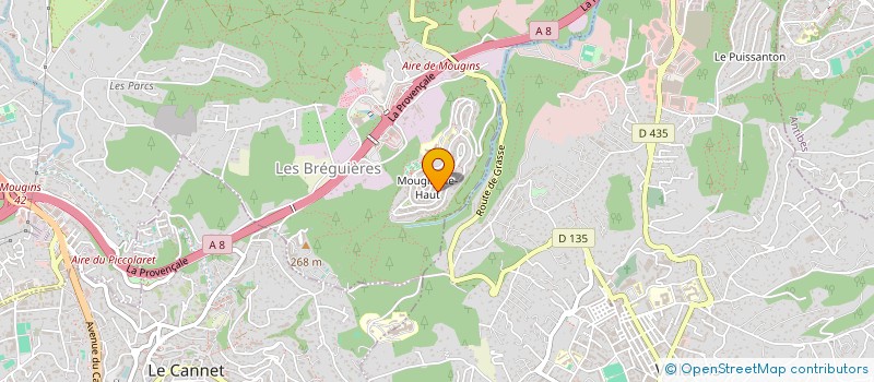 localisation de l'entreprise MADAME AURORE MATKOWSKI à MOUGINS