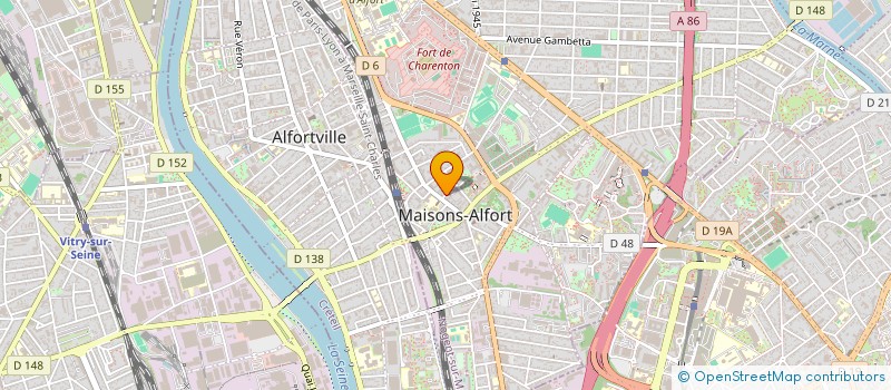 localisation de l'entreprise MADAME AURORE MAUGUIN à MAISONS-ALFORT