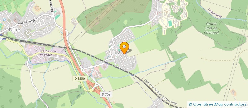 localisation de l'entreprise MADAME AURORE MAUVAIS  JURY