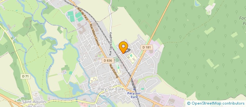 localisation de l'entreprise MADAME AURORE MEDEN  PACY-SUR-EURE