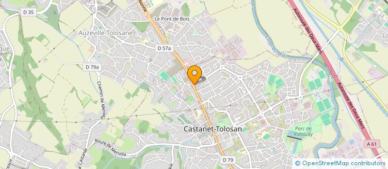 localisation de l'entreprise MADAME AURORE MEYER à CASTANET-TOLOSAN