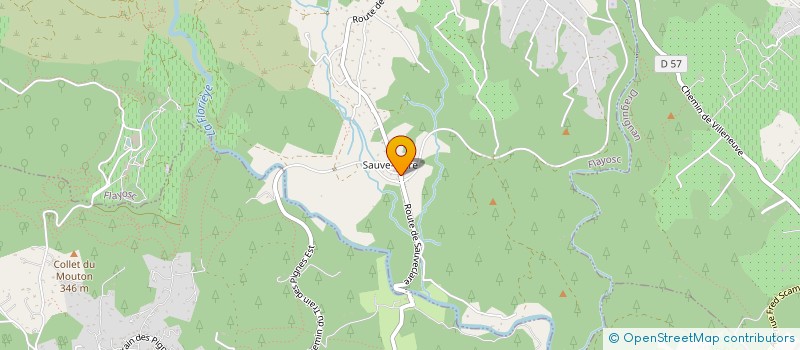 localisation de l'entreprise MADAME AURORE MICHELIS  FLAYOSC