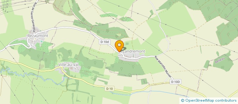 localisation de l'entreprise MADAME AURORE MILLON  LANDREMONT