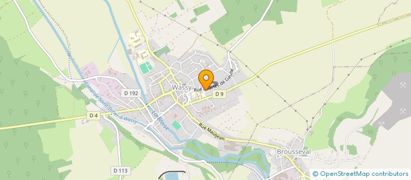 localisation de l'entreprise MADAME AURORE MIROUEL-CHAUCHARD à WASSY