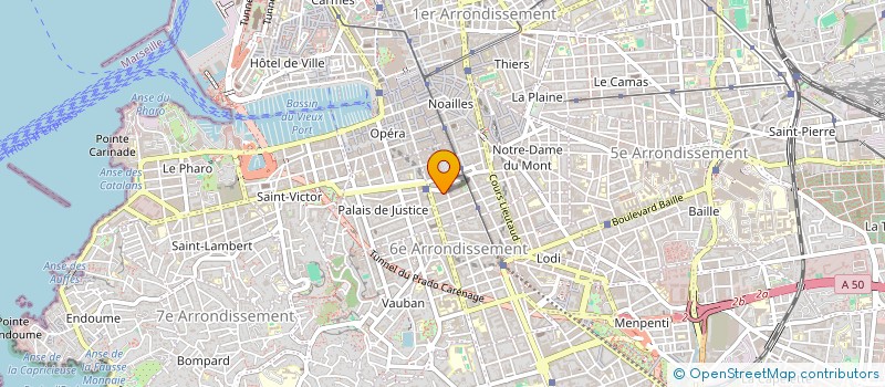 localisation de l'entreprise MADAME AURORE MORA  MARSEILLE