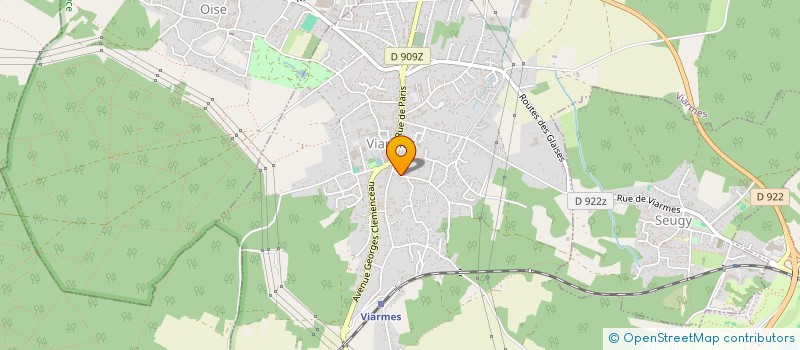 localisation de l'entreprise MADAME AURORE MOYSE  VIARMES