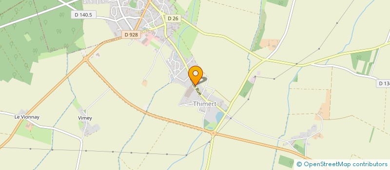 localisation de l'entreprise MADAME AURORE NADEGE GOURDONNAUD à THIMERT-GATELLES