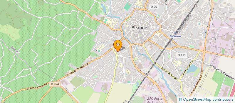 localisation de l'entreprise MADAME AURORE NAIGEON à BEAUNE