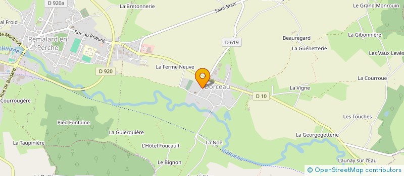 localisation de l'entreprise MADAME AURORE NAVEAU à REMALARD-EN-PERCHE