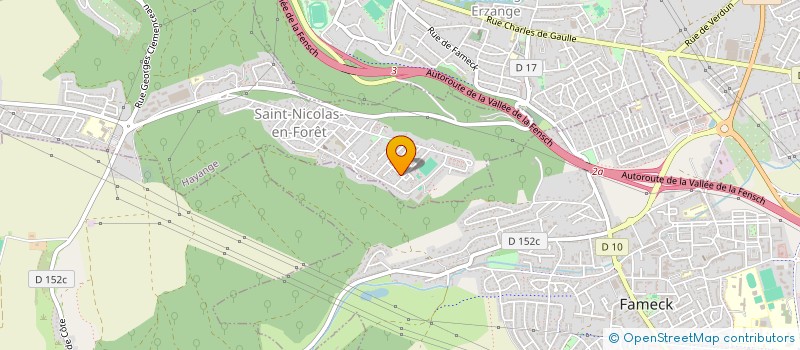 localisation de l'entreprise MADAME AURORE NIEDERLENDER à HAYANGE