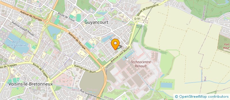 localisation de l'entreprise MADAME AURORE NOEL à GUYANCOURT