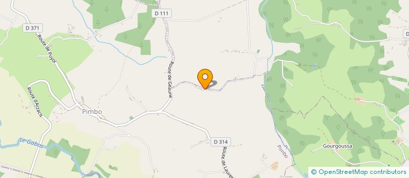 localisation de l'entreprise MADAME AURORE NOMBRET  PIMBO