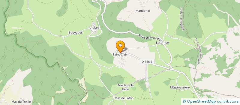 localisation de l'entreprise MADAME AURORE NOUGARET  SALVAGNAC-CAJARC