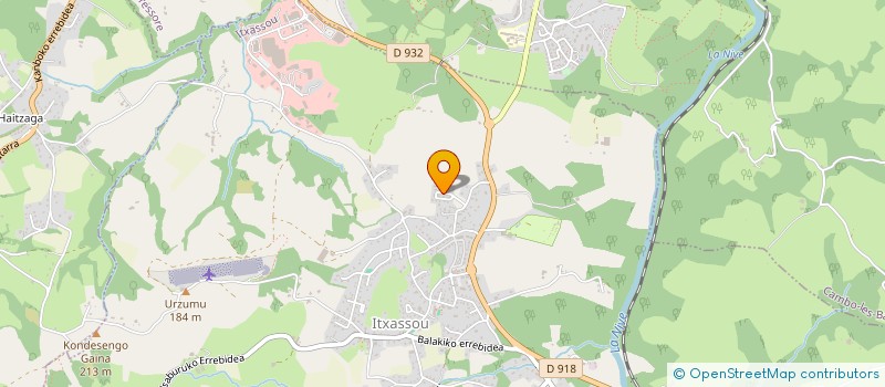 localisation de l'entreprise MADAME AURORE OUDOT  USTARITZ