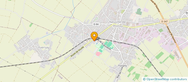 localisation de l'entreprise MADAME AURORE PARIS  NEUVILLE-DE-POITOU