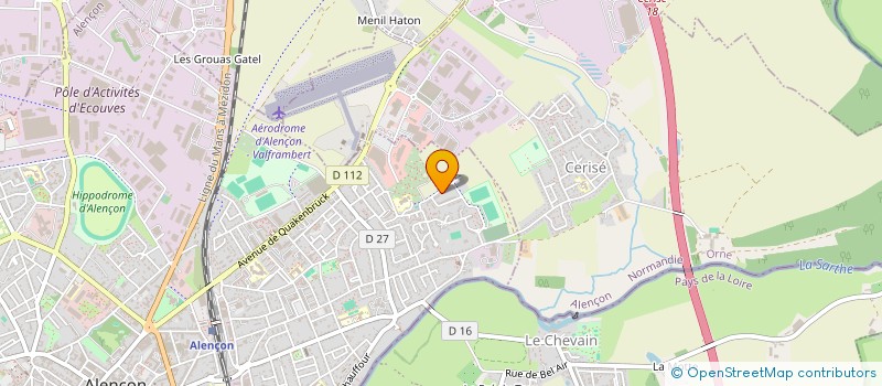 localisation de l'entreprise MADAME AURORE PASDELOUP à ALENCON