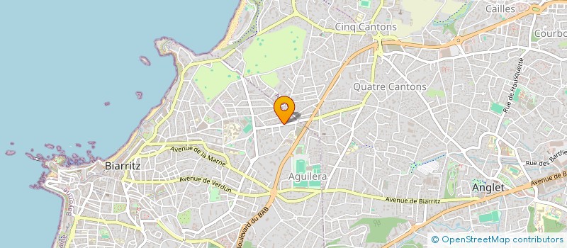localisation de l'entreprise MADAME AURORE PATAT à BIARRITZ