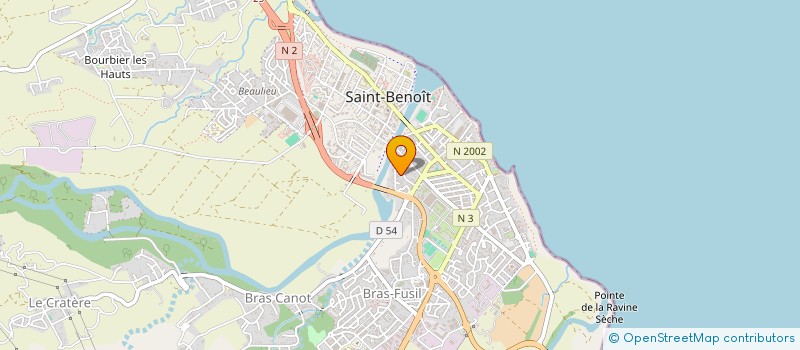 localisation de l'entreprise MADAME AURORE PAYET  SAINT-BENOIT