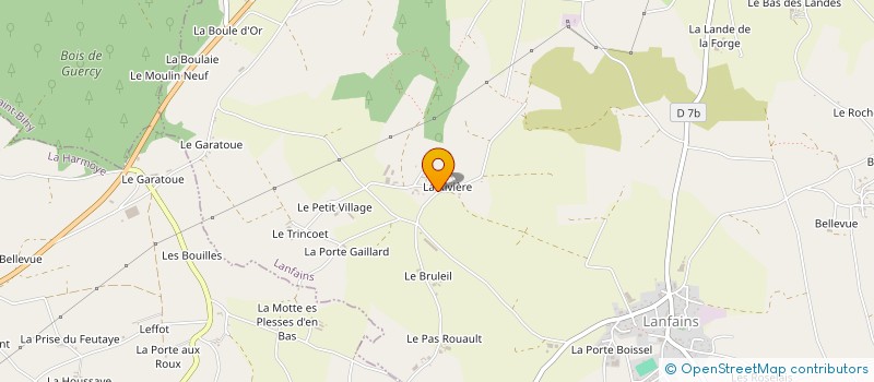 localisation de l'entreprise MADAME AURORE PENATI  LANFAINS