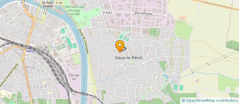 localisation de l'entreprise MADAME AURORE PENTSCH à VAUX-LE-PENIL