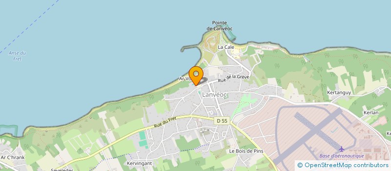 localisation de l'entreprise MADAME AURORE PERENA  LANVEOC