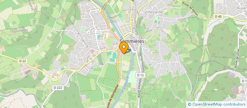 localisation de l'entreprise MADAME AURORE PERIN  SOMMIERES