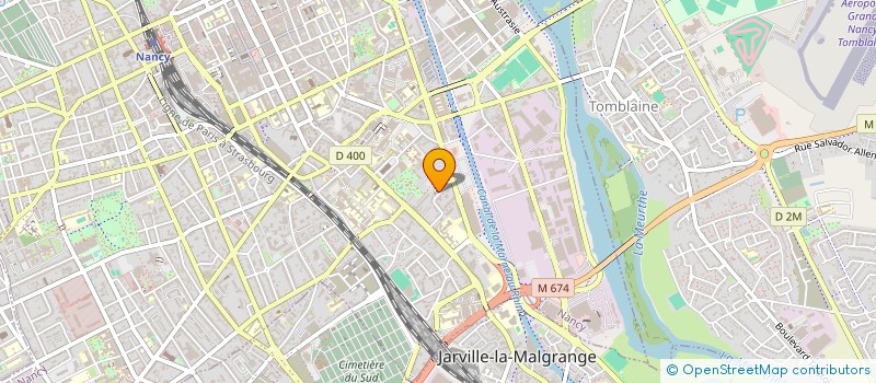 localisation de l'entreprise MADAME AURORE PETITCOLAS  NANCY