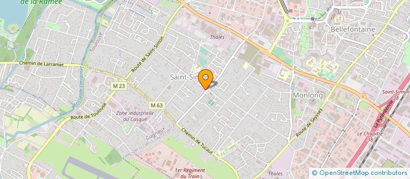 localisation de l'entreprise MADAME AURORE PEUFFIER à TOULOUSE