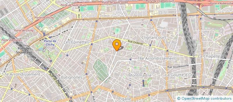 localisation de l'entreprise MADAME AURORE PICCIOLLI  PARIS