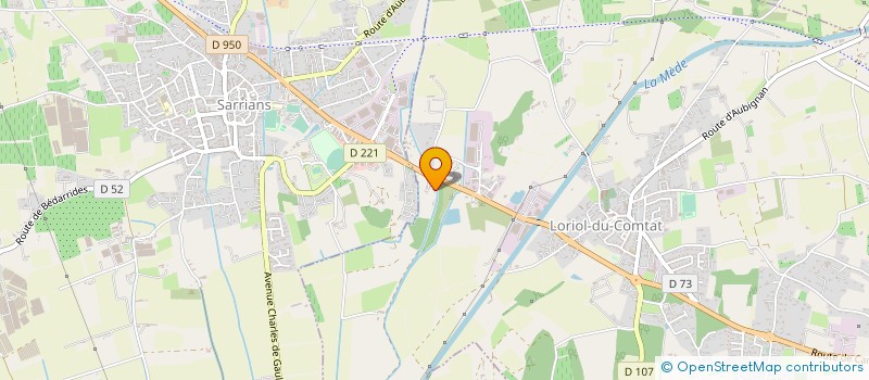localisation de l'entreprise MADAME AURORE PIGNON  LORIOL-DU-COMTAT
