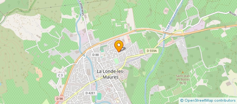 localisation de l'entreprise MADAME AURORE PLUQUET  LA LONDE-LES-MAURES