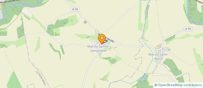 localisation de l'entreprise MADAME AURORE POINT  MARIZY-SAINTE-GENEVIEVE