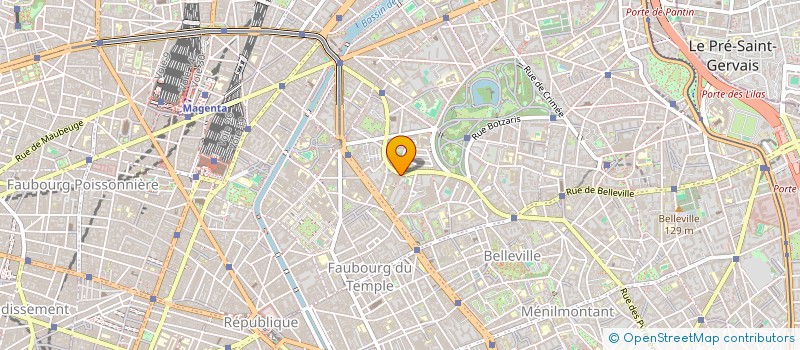 localisation de l'entreprise MADAME AURORE POISSONNET  PARIS