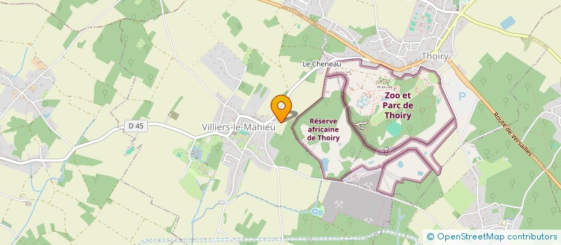 localisation de l'entreprise MADAME AURORE PONTONNIER  VILLIERS-LE-MAHIEU