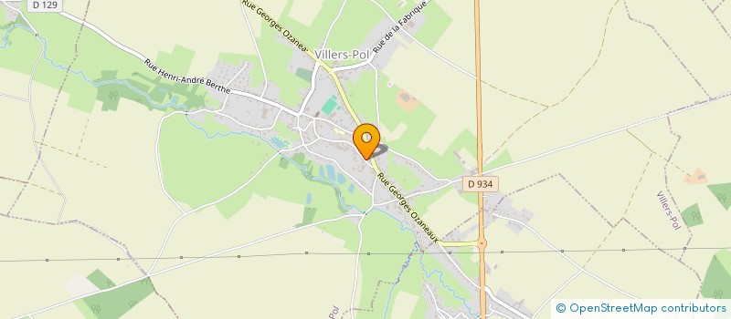 localisation de l'entreprise MADAME AURORE POREAUX à BEAUDIGNIES