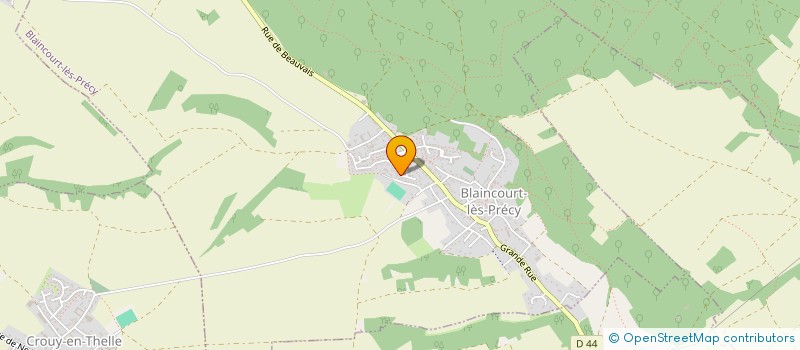 localisation de l'entreprise MADAME AURORE POURET  BLAINCOURT-LES-PRECY